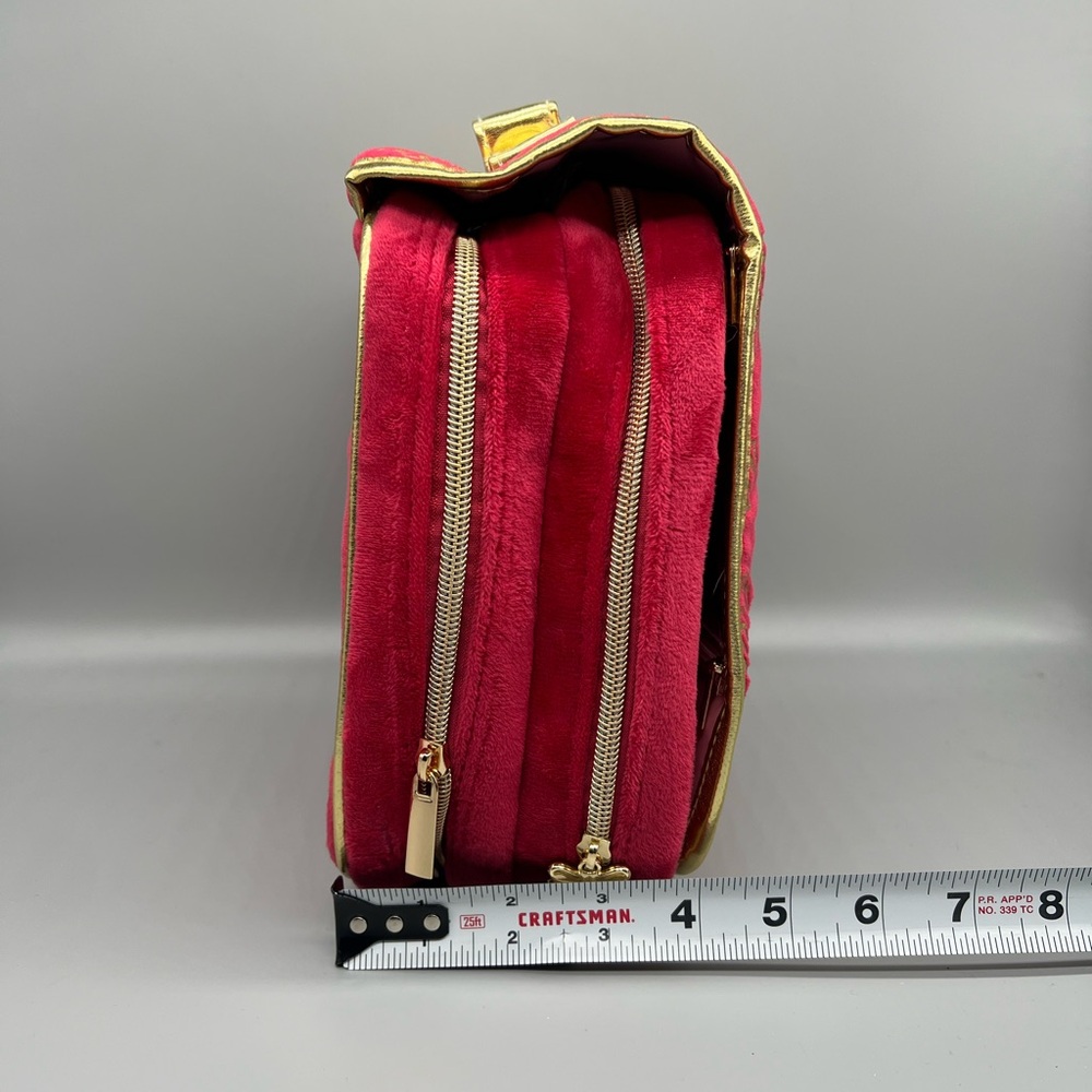 Juicy couture velour travel cosmetics bag - Picture 6 of 10